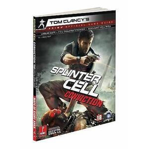 Tom Clancy’s Splinter Cell Conviction Official Game Guide Prima Xbox 360 PC